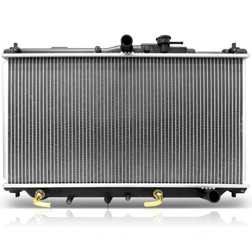 SCITOO Engine Cooling Radiator compatible with 1990-1993 Honda Accord 2.2L - size: 19