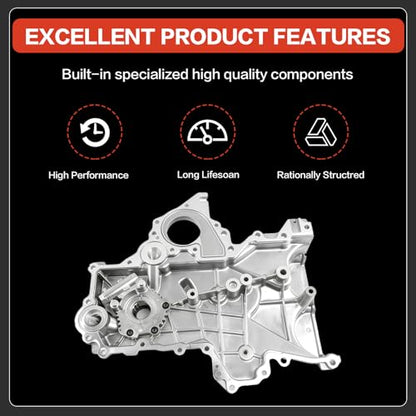 1.6L Oil Pump Timing Chain Cover for Hyundai Accent 2012-2020 - size: YB008