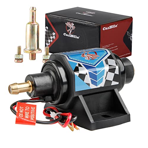 CarBole 12 Volt Electric Fuel Pump 5-9 PSI, 35 GPH for Gasoline Engines - color: 5-9PSI 35 GPH for Gasoline