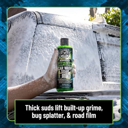 Chemical Guys, High Impact Deep Cleaning Car Wash Soap, High Suds, 16 oz - size: 16 Fl Oz (Pack of 1)