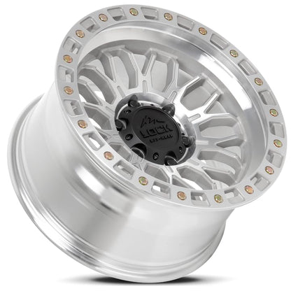 LOCK OFFROAD COMBAT-7957MC12N 17X9-5X127-12et - Machine With Clear Coat - color: Machine With Clear Coat, size: 17X9 - 5X127 -12et