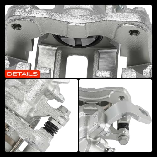 A-Premium Rear Left Driver Disc Brake Caliper with Bracket - style: Rear Driver Side