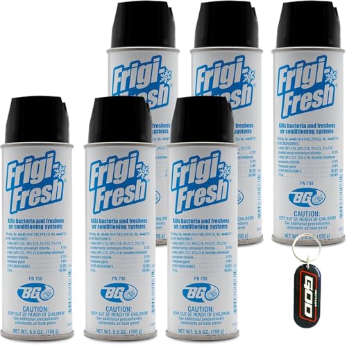 BG Frigi-Fresh 5.5 oz. (156g) (Pack of 6) WIth Motor God Key Chain