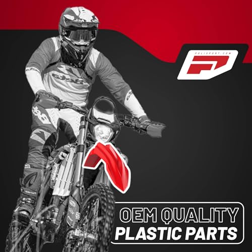 Polisport Motocross MX Replica Plastic Kit - Red/White (2020-2022) - color: Red/White