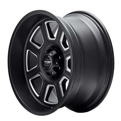 PRO COMP Alloys 5164-213647 Black Wheel with Alloy Steel (20 x 10. inches /6 x 135 mm, -18 mm Offset)