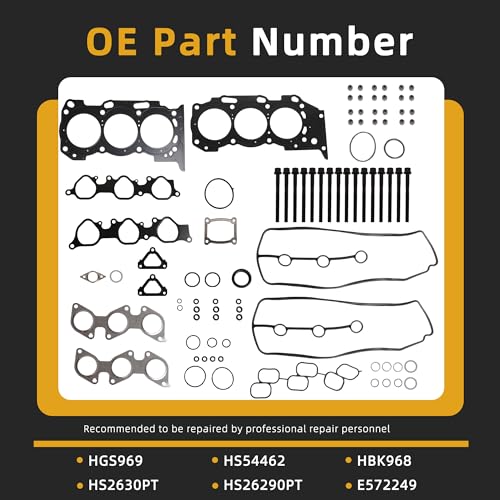 Head Gasket Set with Bolts, 4.0L - style: for 4Runner 4.0L 2003-2011