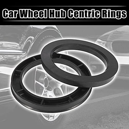 X AUTOHAUX 4pcs Plastic Wheel Hub Centric Rings 78.1mm ID to 106mm OD - size: 106mm