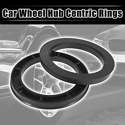 X AUTOHAUX 4pcs Plastic Wheel Hub Centric Rings 78.1mm ID to 106mm OD - size: 106mm