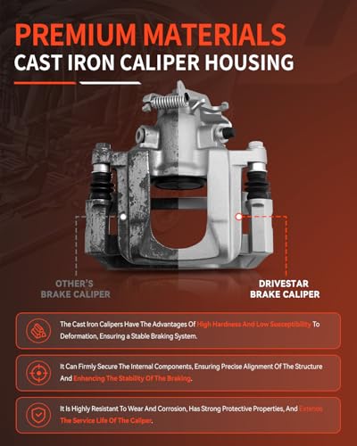 19B2644 19B2645 Front Brake Calipers, 2001 2002 for Acura MDX - size: 19B2644+19B2645