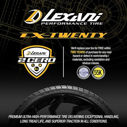 Lexani LX-Twenty 255/50ZR19 103W - size: 255/50ZR19