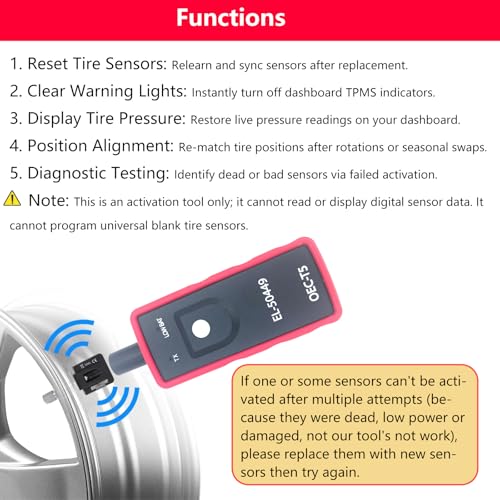 2026 Version EL-50449 Ford TPMS Relearn Tool for Ford Lincoln Mercury