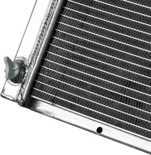CC716 4 Row Aluminum Radiator Compatible With Chevy C10 C20 C30 K10 K20 K30 GMC C2500 5.7L 1973-1987 74 74 75 76 77 78 4 Row Core radiators