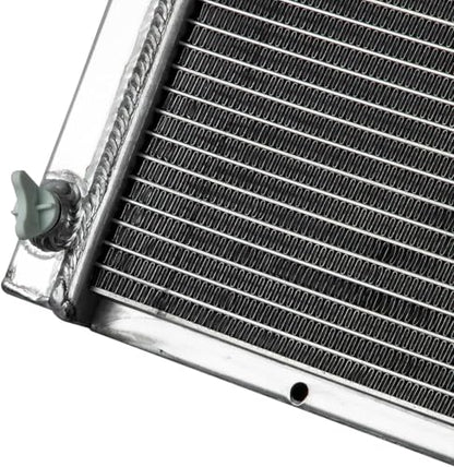 CC716 4 Row Aluminum Radiator Compatible With Chevy C10 C20 C30 K10 K20 K30 GMC C2500 5.7L 1973-1987 74 74 75 76 77 78 4 Row Core radiators