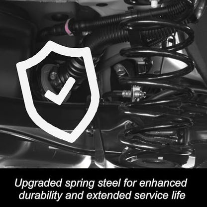 Heavy Duty 3" Front Coil Springs Lowering Kit for 1999-2007 Silverado 1500/Sierra 1500（V8 Only) Truck Drop Kit - color: Black, size: 99-07 1500 3"Drop