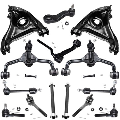 Detroit Axle - 14pc Front End Kit for 95-97 Crown Victoria lincoln Town Car - size: 14CS1201330/14PC