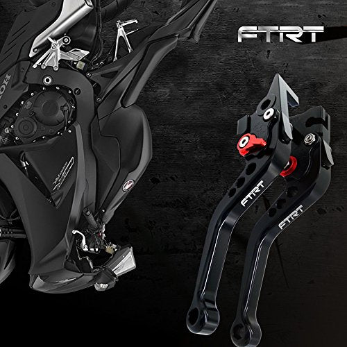 Short Brake Clutch Levers Compatible with YZF R1 2009 2010 2011 2012 2013 2014 Black - color: Black, size: YZF R1 2009-2014