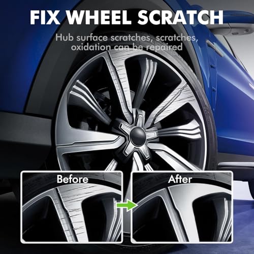 Silver Gray Rim Touch Up Paint - color: Silver Gray