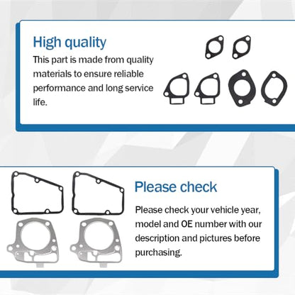 Gasket Kit Fits for Kawasaki FR651V R691V FR730V FS691V FX691V Engines 10D13 Replaces 11004-7026 110047026