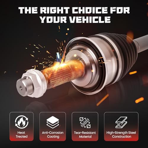 Front left CV Axle Shaft Assembly 2.4L 2.4, Replace for 66-3829