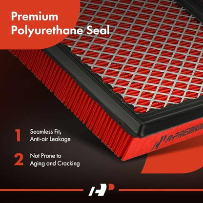 A-Premium High-performance Pre-oiled Engine Air Filter - style: Advanced Air Filter