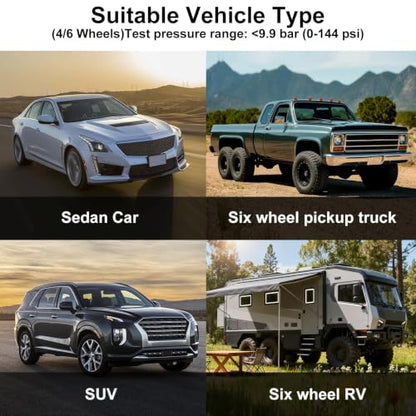 Rv Tire Pressure Monitoring System, Tire Pressure Monitor - size: 6 Sensors