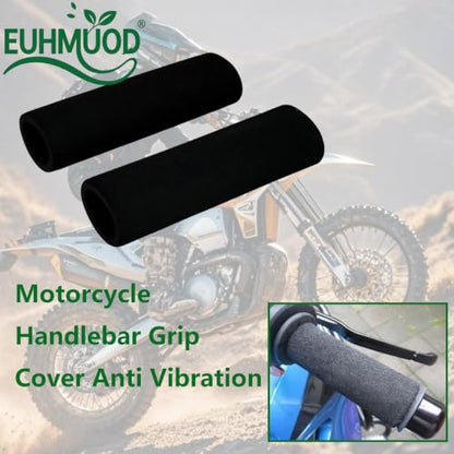 Motorcycle Hand Grips Sponge Covers Anti-Slip Handlebar Grip