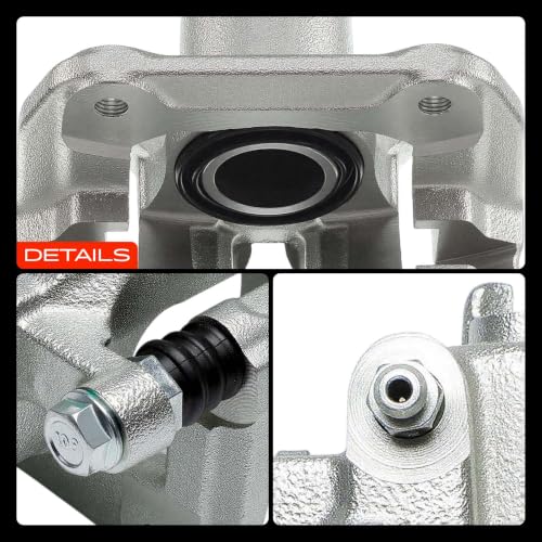 A-Premium Rear Left Driver Disc Brake Caliper with Bracket - style: Rear Driver