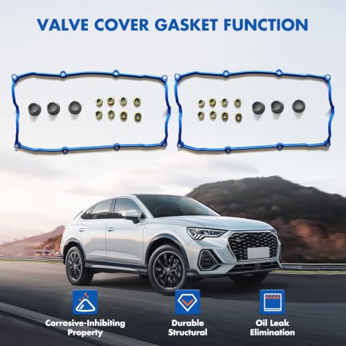 Valve Cover Gasket Set Fit for Isuzu Rodeo/Axiom 1998-2004