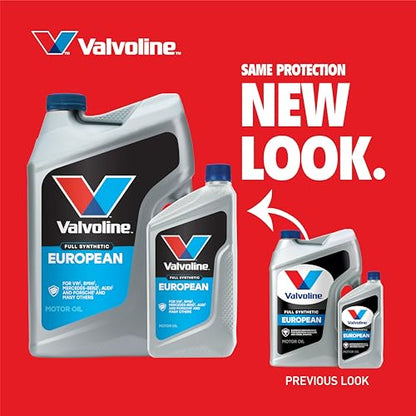 Valvoline European Vehicle Full Synthetic SAE 0W-40 Motor Oil 1 QT, Case of 6 - size: 1 QT, Pack of 6, style: European Vehicle