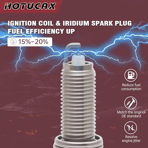 UF592 Ignition Coils & Double Iridium Spark Plug Set, 6 Pack - size: UF592 & Spark Plugs