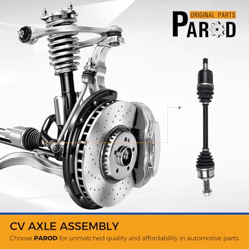PAROD 664250 CV Axle Assembly Fit for 2009-2013 Acura TSX, 2008-2015 Honda Accord, 2014-2014 Civic 1.8L 2.0L 2.4L L4 Front Left Driver Side - size: Front Driver Side
