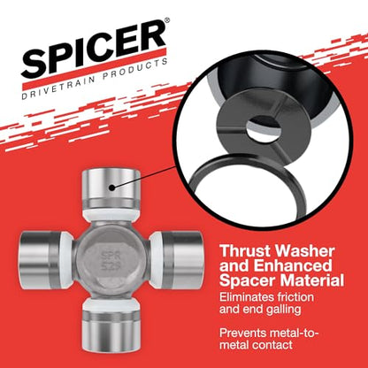 Spicer 5-1410-1X U-Joint Kit 1410/SPL36 Series (OSR) - style: Greaseable