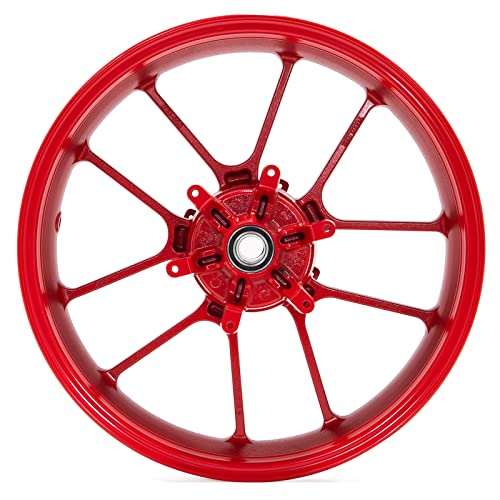 TOFR 17"x4.25" Rear Wheel Rims Cush Drive for Honda CRF250R CRF450R 13-24 - color: Red, size: Rear 13-24
