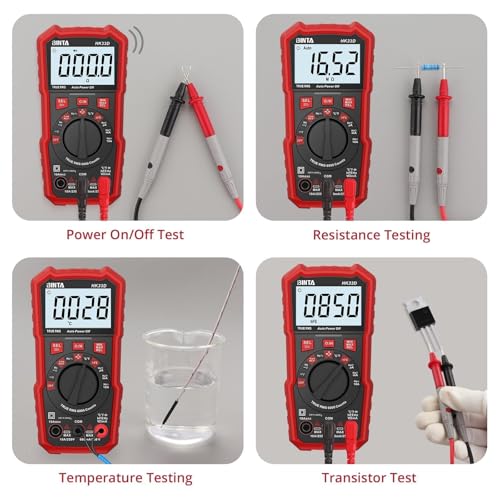 BINTA 6000 Counts Digital Multimeter with NCV Auto-Ranging Voltmeter Tester - style: 6000 Counts