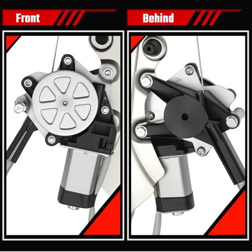 741-644 Front Left Driver Side Power Window Regulator with Motor Compatible with Chevy Silverado Tahoe Suburban Avalanche 1500 2500 3500 Compatible with Cadillac Escalade 2002-2006 - size: Front Left, style: 741-644