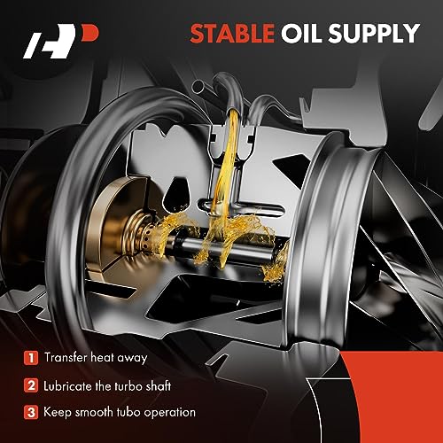 A-Premium Turbocharger Turbo Oil Feed Line Pipe Tube - style: Turbo Oil Feed Pipe Tube