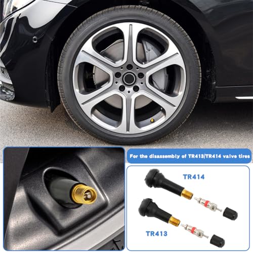 Quick Change Tire Valve Stem Core Replacement Tool Kit