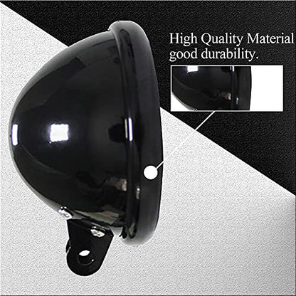 5 3/4 Inch Motorcycle LED Headlight Mount Bucket 5.75 Inch LED Headlight Housing Bucket for Motorcycle