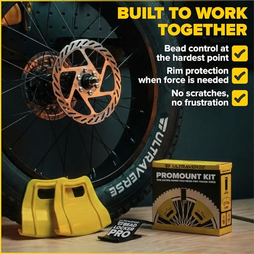 Ultraverse Bike Tire Bead Holder & Rim Protector Combo Kit