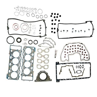 PartsFlow Engine Head Gasket Set fits for 2002 2003 2004 2005 2006 2007 2008 2009 2010 BMW E65 550i 545i 645Ci 745i 4.4L 4.8L V8 11127513195 11127518017 11127966204 OS32397 - color: 11127966204 OS32397