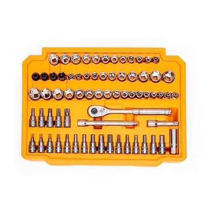 GEARWRENCH 232 Piece 72T 6 & 12 Pt SAE/mm Mechanics Tool Set | GW72LLCBMTS - style: 232 Piece