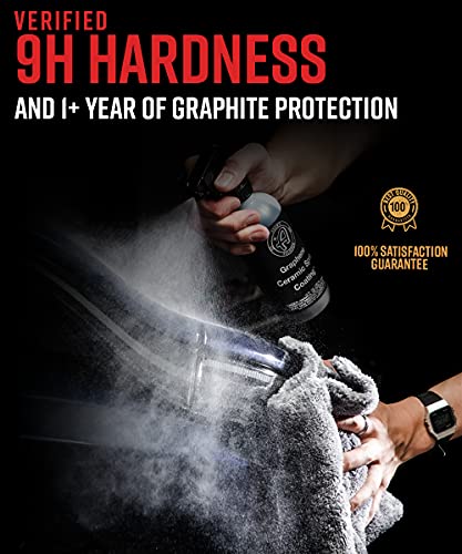 Adam's Polishes Graphene Ceramic Spray Coating - Sprayable Graphene Oxide Ceramic Coating for Cars, Boats, RV's & Motorcycle | Adds Extreme Gloss, Depth, Shine & Protection - style: 12oz