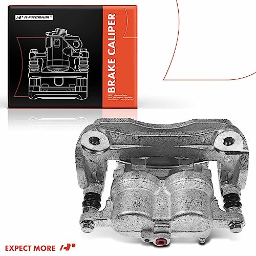 A-Premium Front Left Driver Disc Brake Caliper with Bracket - style: Front Driver Side