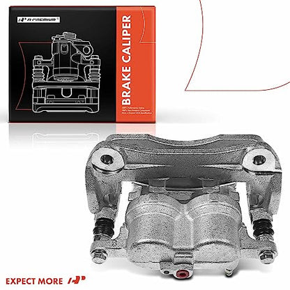 A-Premium Front Left Driver Disc Brake Caliper with Bracket - style: Front Driver Side
