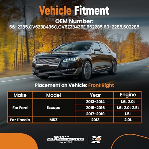 maXpeedingrods Front Right CV Axle Shaft for Ford Escape Sport Utility - size: Front Passenger Side