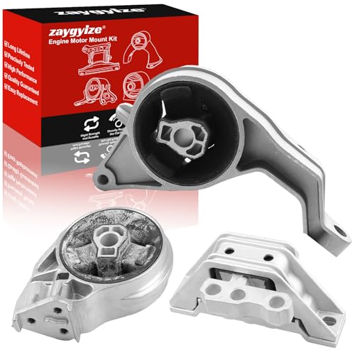 3PCS Engine Motor Mount and Trans Mount Fit for Chevrolet Cobalt 2005-2010 - size: 2005-2010 for Chevy Cobalt 2.2L L4 Auto Trans