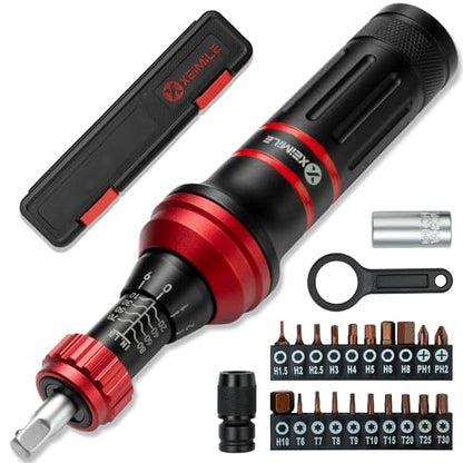 Inch Pound Torque Screwdriver 10-80 In.Lb Click Sty.for Gunsmithing - style: 10-80 In-Lb