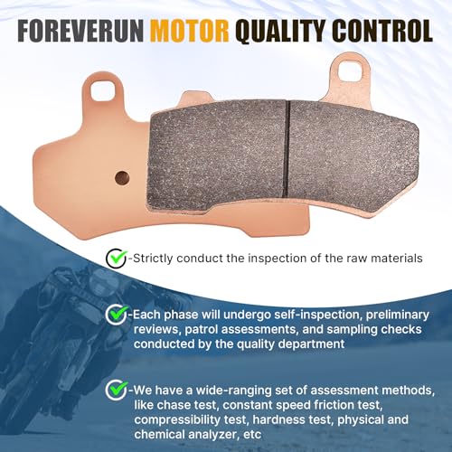 Front Rear Sintered Brake Pads Fits Harley FLHX Street Glide