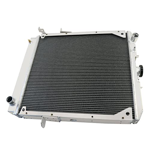 ALLOYWORKS 3 ROW Aluminum Radiator For 1994-2004 Isuzu NPR 3.9L 4.8L V8 5.7L 6.0L Downflow Radiators, MT