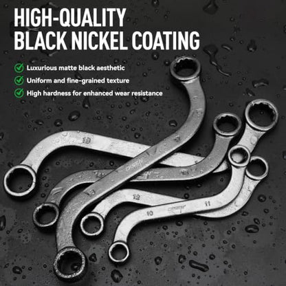 DISEN 14-Piece Half Moon&S-Style & E-Torx Wrench Set - size: C-S-E Mixed 14pcs kit
